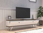 Hanah Home Paris Soporte de TV Blanco y Nogal